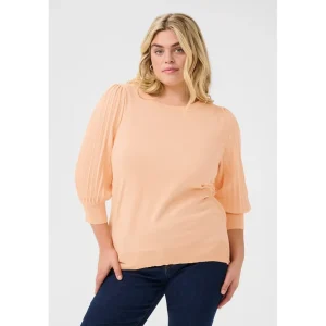 Pull Kaffe Curve gebreid peach 10582202