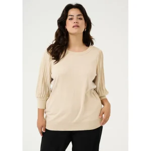 Pull Kaffe Curve gemeleerd beige 10582202