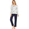 Pyjama Ascafa blauw wit A2323123