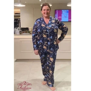Pyjama Ascafa D.blauw multi A2423126