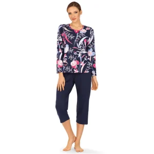 Pyjama Ascafa gebloemd A2323131