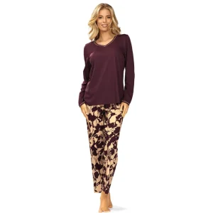 Pyjama Ascafa paars multi A2423111