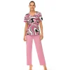 Pyjama Ascafa rose multicolor A2313113