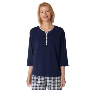 Pyjama Brandtex D.blauw 216294