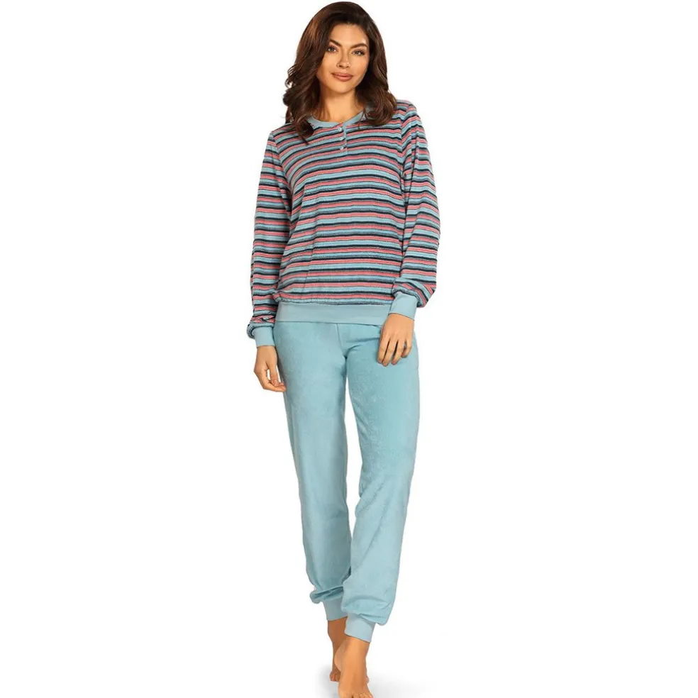 pyjama_comtessa_blauw_ros_0.webp Pyjama Comtessa blauw rose multi 242348