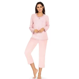 Pyjama Comtessa rose 232324