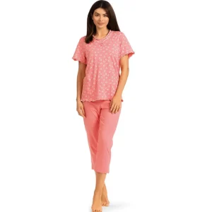 Pyjama Comtessa rose 7/8 pijp 241319