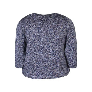 Shirt 3/4 mouw Zhenzi blauw multi 200630