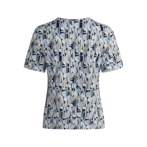 Shirt Barbara Lebek blauw multi 77210052