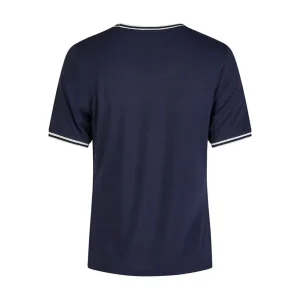 Shirt Barbara Lebek D.blauw print 82090052
