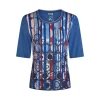 Shirt Barbara Lebek indigo multi 81060052