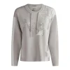 Shirt Barbara Lebek wit grijs 75230052