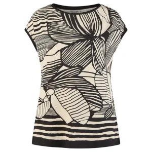 Shirt Barbara Lebek zwart creme 75790052