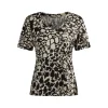Shirt Barbara Lebek zwart creme 75710052