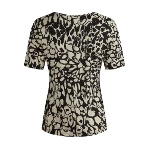 Shirt Barbara Lebek zwart creme 75710052