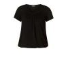 Shirt Base level curvy Yoni zwart 7000033