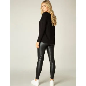 Shirt Base Level zwart Yessi 6000022
