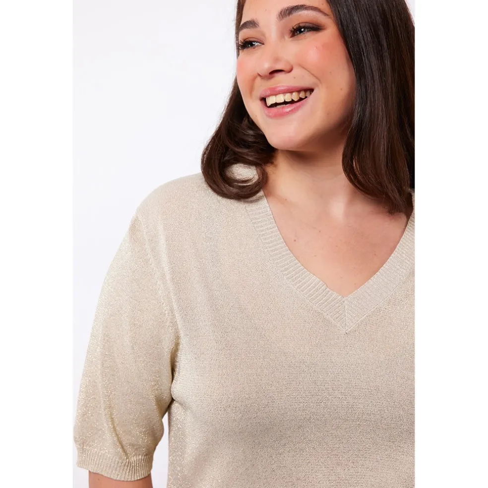 shirt_exxcellent_beige_gl_4.webp Shirt Exxcellent beige glitter Marcelinne 25ZJE02
