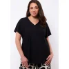 Shirt Exxcellent zwart Carys 25ZZE18