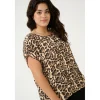 Shirt Kaffe Curve leopard 10582027