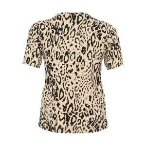 Shirt Kaffe Curve gebreid leopard 10582981