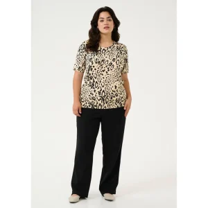 Shirt Kaffe Curve gebreid leopard 10582981
