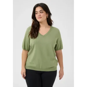 Shirt Kaffe Curve licht groen 10582490