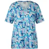 Shirt KJBrand blauw multicolor 5113 507