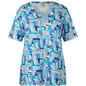Shirt KJBrand blauw multicolor 5113 507