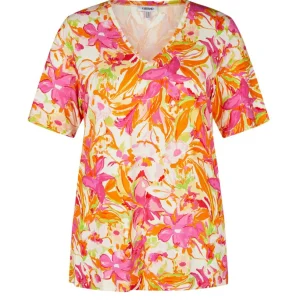 Shirt KJBrand rose oranje multicolor 5088 519