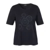 Shirt Via Appia Due 1/2 mouw D.blauw 2521410 800