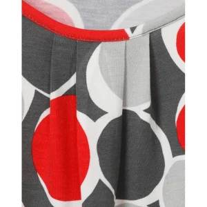 Shirt Via Appia Due 3/4 mouw grijs rood 2521450 133