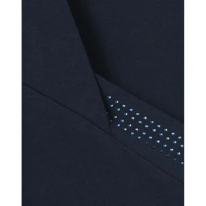 Shirt Via Appia Due D.blauw strass 3/4 mouw 2414421