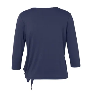 Shirt Via Appia Due ronde hals blauw 643022