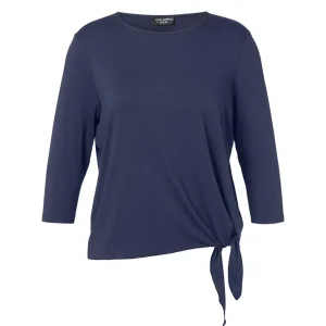Shirt Via Appia Due ronde hals blauw 643022