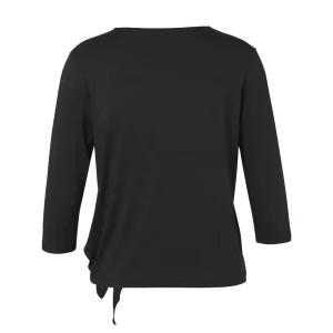 Shirt Via Appia Due ronde hals zwart 643022
