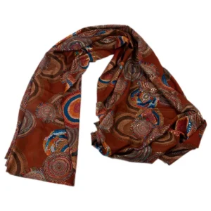 Sjaal caramel E8850