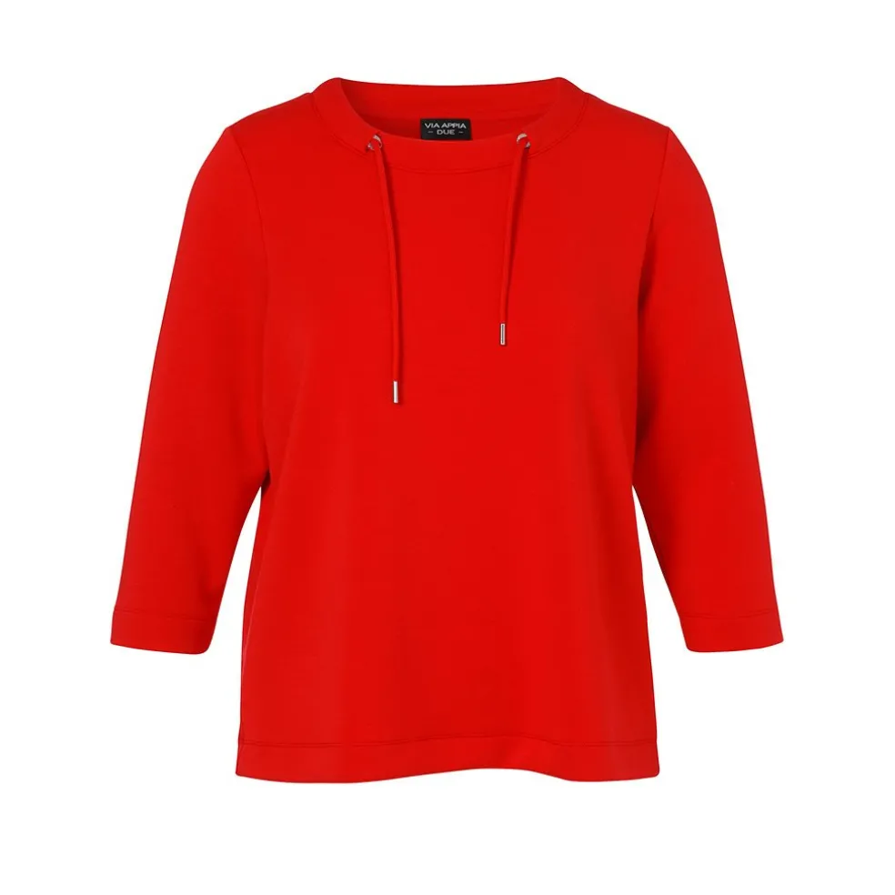 sweater_via_appia_due__mo_0-2.webp Sweater Via Appia Due 3/4 mouw rood 2521720