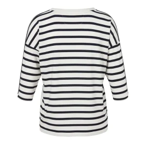 Sweater Via Appia Due 3/4 mouw D.blauw multi 2511421