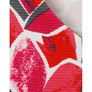 Sweater Via Appia Due 3/4 mouw grijs rood 2521430 133