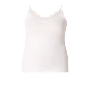 Top Base Level Curvy kant wit Yelina 7000105