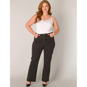 Top Base Level Curvy kant wit Yelina 7000105