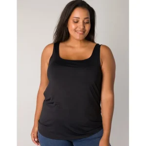 Top Base Level Curvy zwart Yanna 7000084