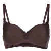 Viania Beugel BH spacer cup aubergine Carola 151414